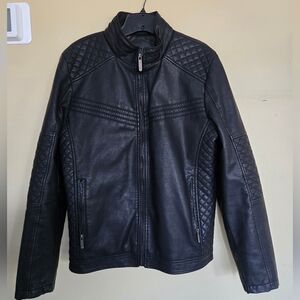 American Breed Men's Black Quilted  Jacket Size L